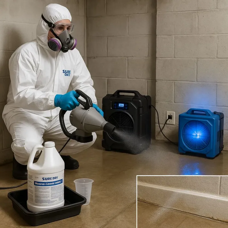 Sanitization and Odor Removal process in Safford, AZ